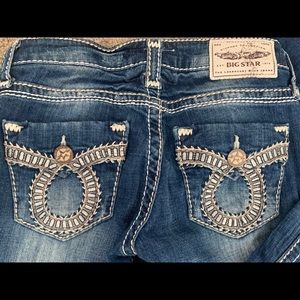 Big star sweet flare jeans